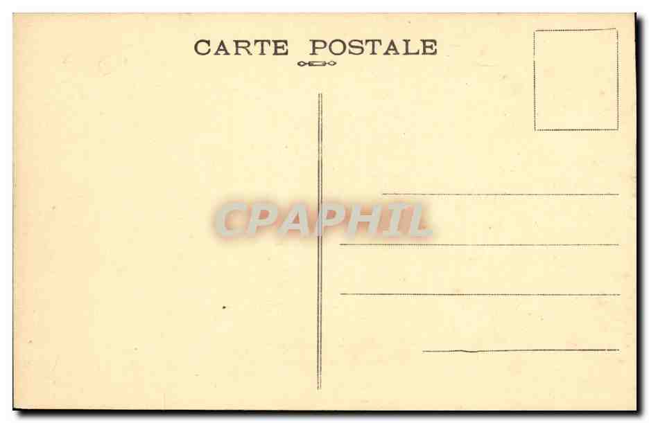 CPA Rennes Le Chateau branlant au Pont St Martin dite Maison de Cadet Roussel — Rückseite