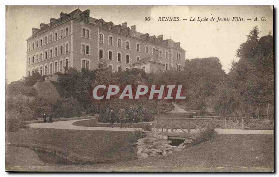 CPA Rennes Le Lycee de Jeunes Filles