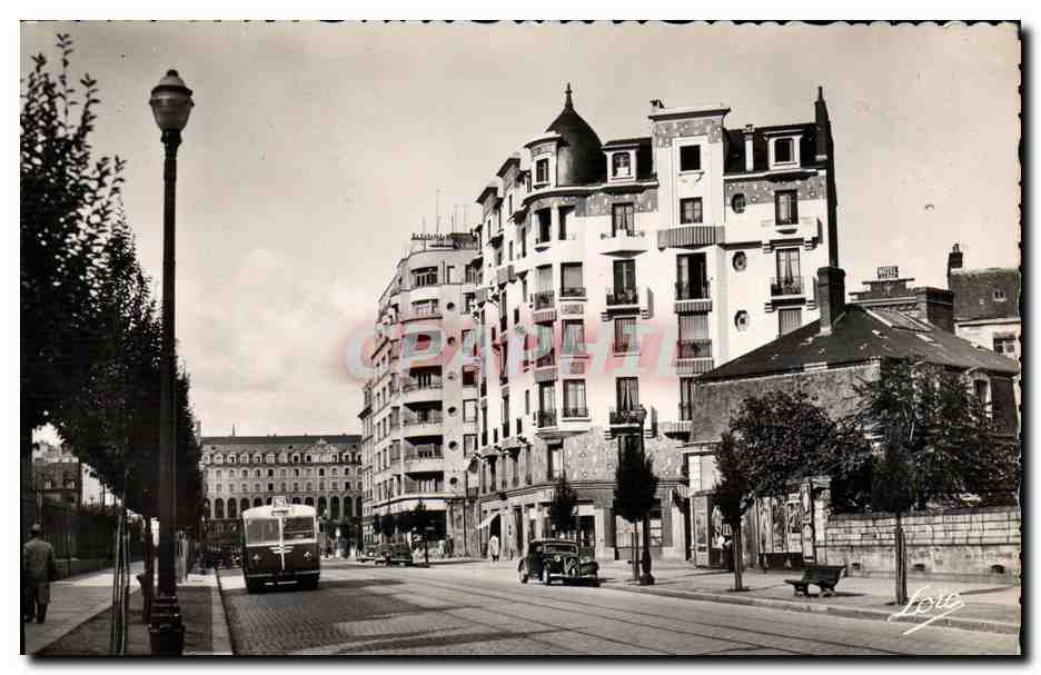 Rennes - Avenue Janvier — éditeur M.ESNY, n° 5719
