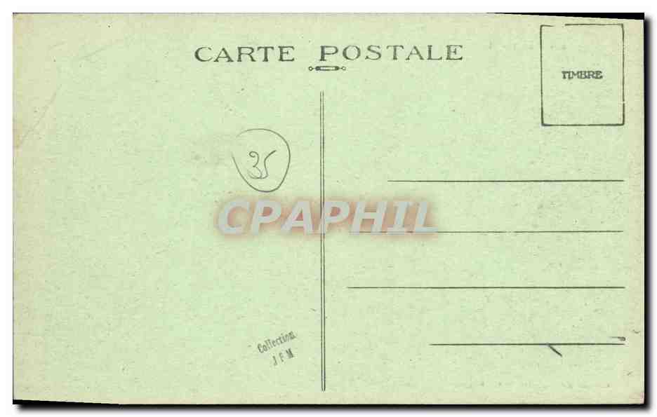 CPA Rennes Entree de l Hotel Dieu — Rückseite