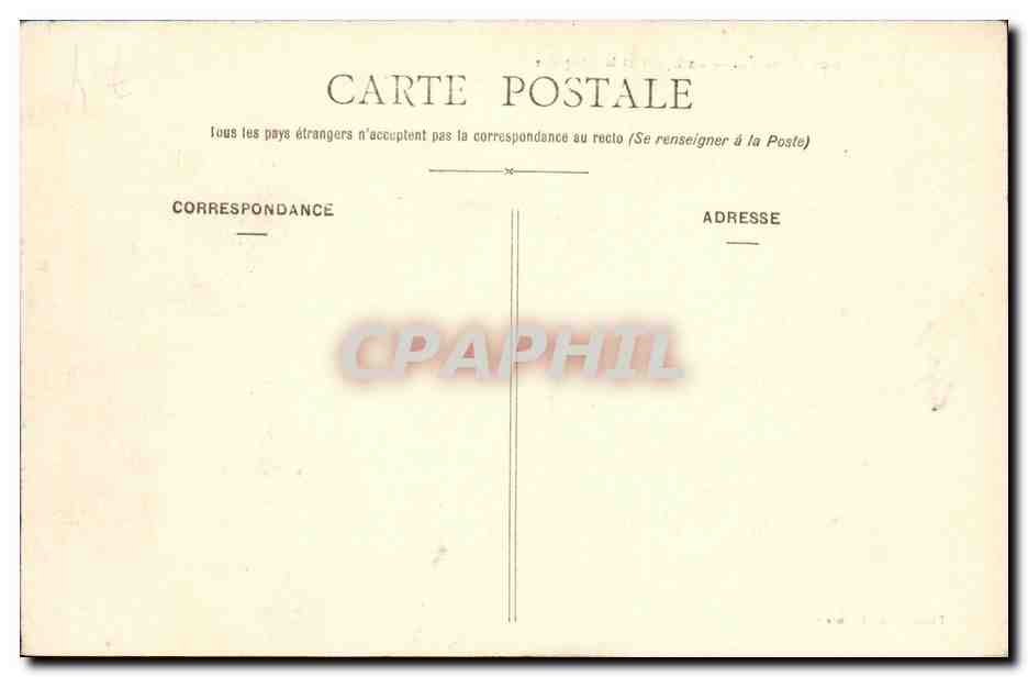 CPA Rennes Le Lycee et la Chapelle — Rückseite