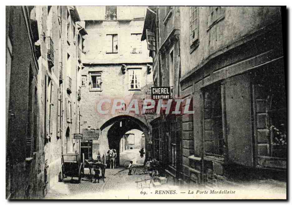 Rennes — La Porte Mordellaise — Cherel d'Éditant