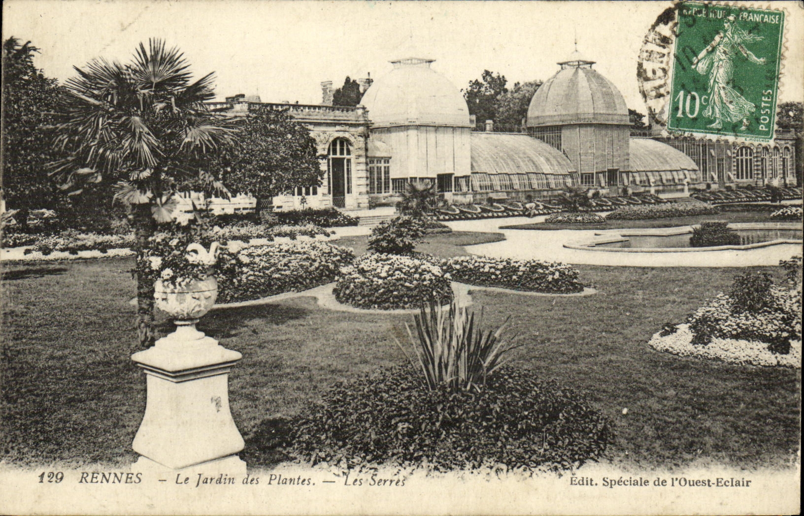 CPA Rennes Le Jardins des Plantes Les serres