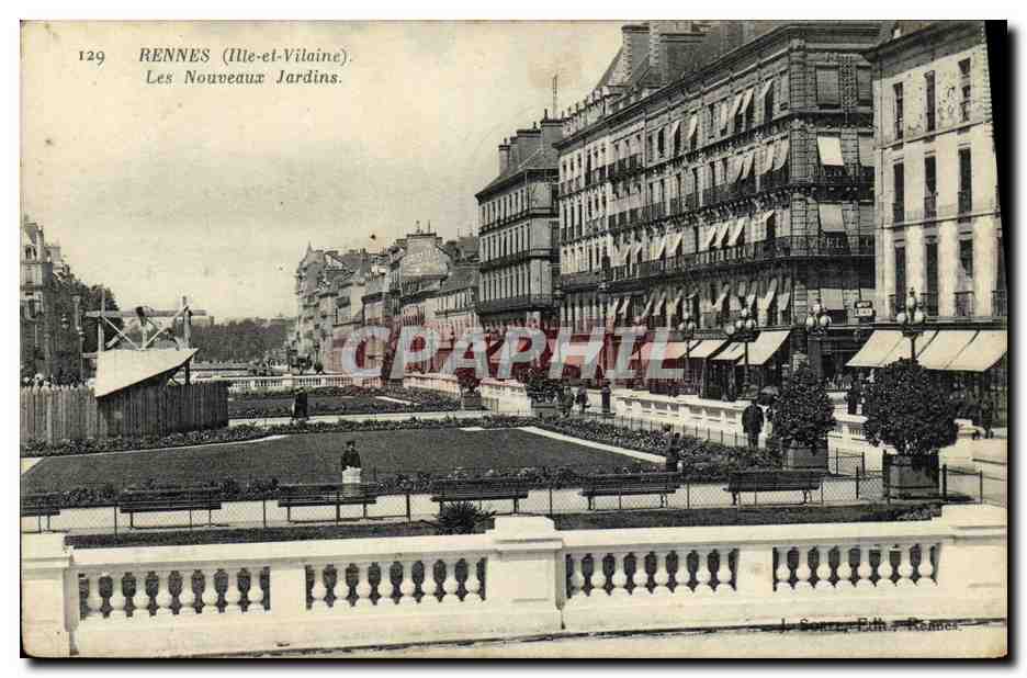 CPA Rennes Les Nouveaux Jardins
