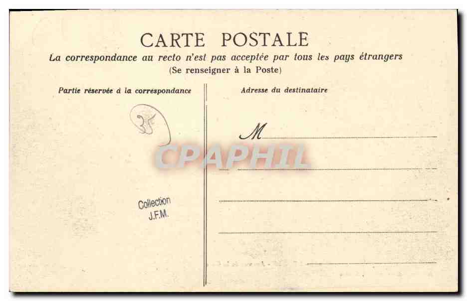 CPA Rennes Avenue de la Gare Kiosque Maggi — Rückseite