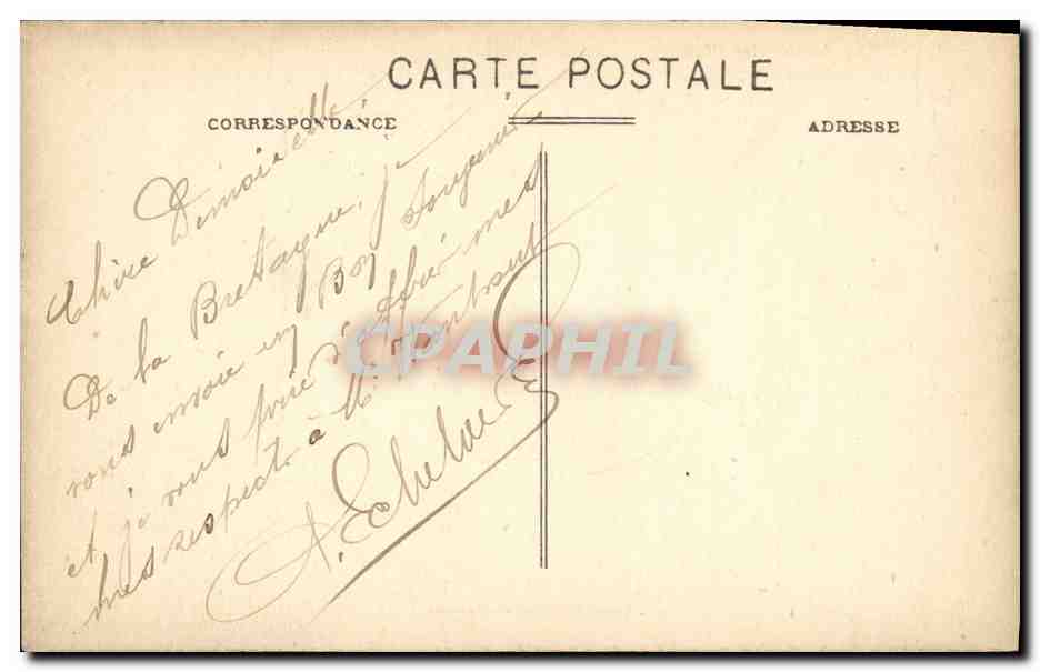 Rennes - Jardin des Plantes — Un coin du Jardin Français — A. Lamiré, Éditeur, Rennes — Reverso