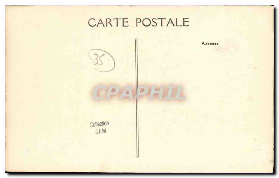CPA Rennes Monument des Combattants de 1870 1871 au Champ de Mars Militaria — Rückseite