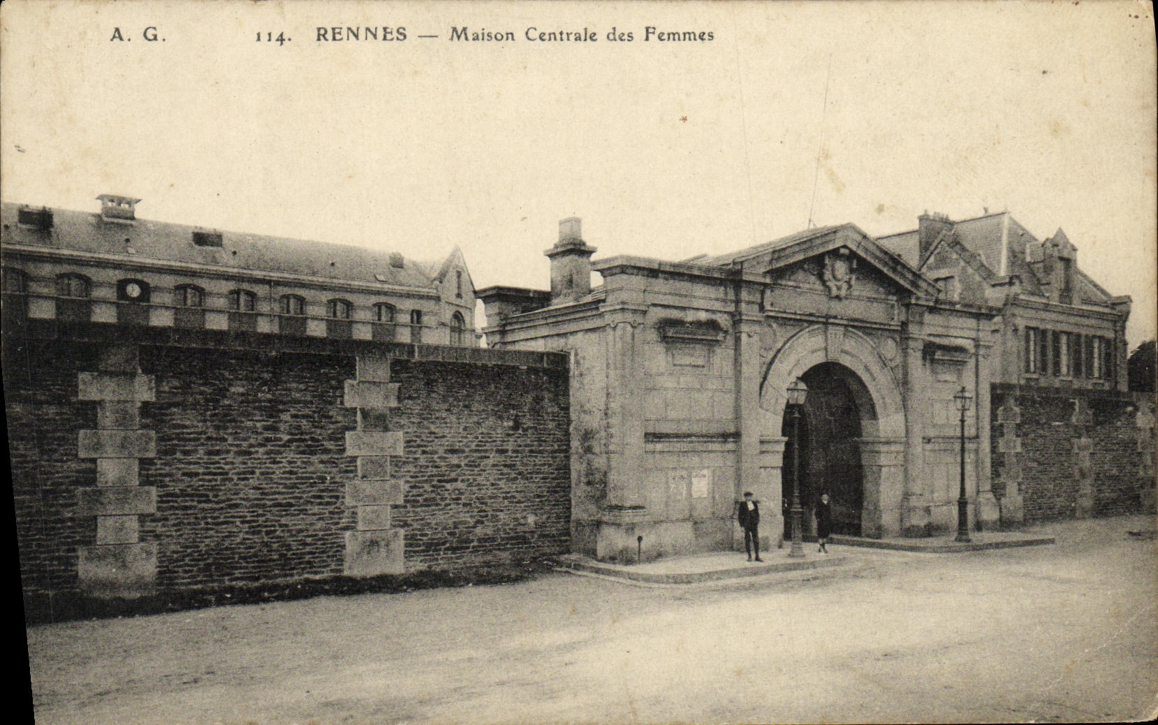 CPA Rennes Maison Centrale des Femmes Prison