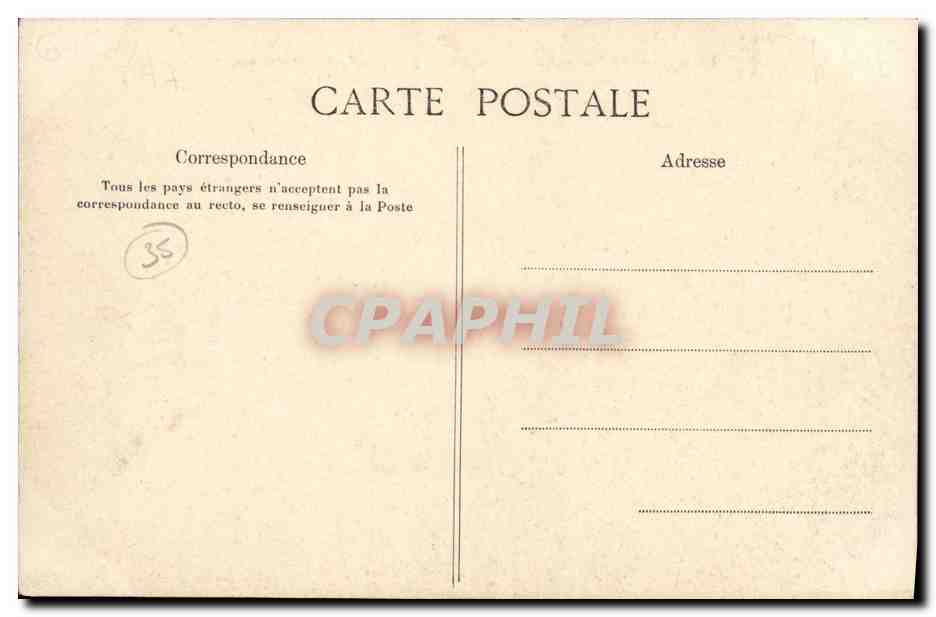 Rennes — Les Quais Duguay-Trouin et Lamennais — G.F. n°1005 — Rückseite