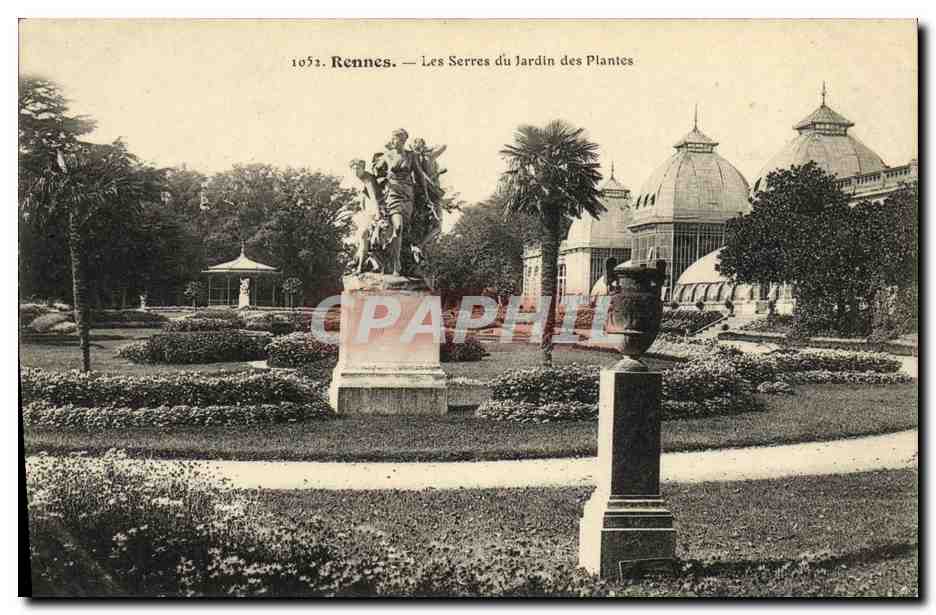 Rennes — Les Serres du Jardin des Plantes — n° 1052