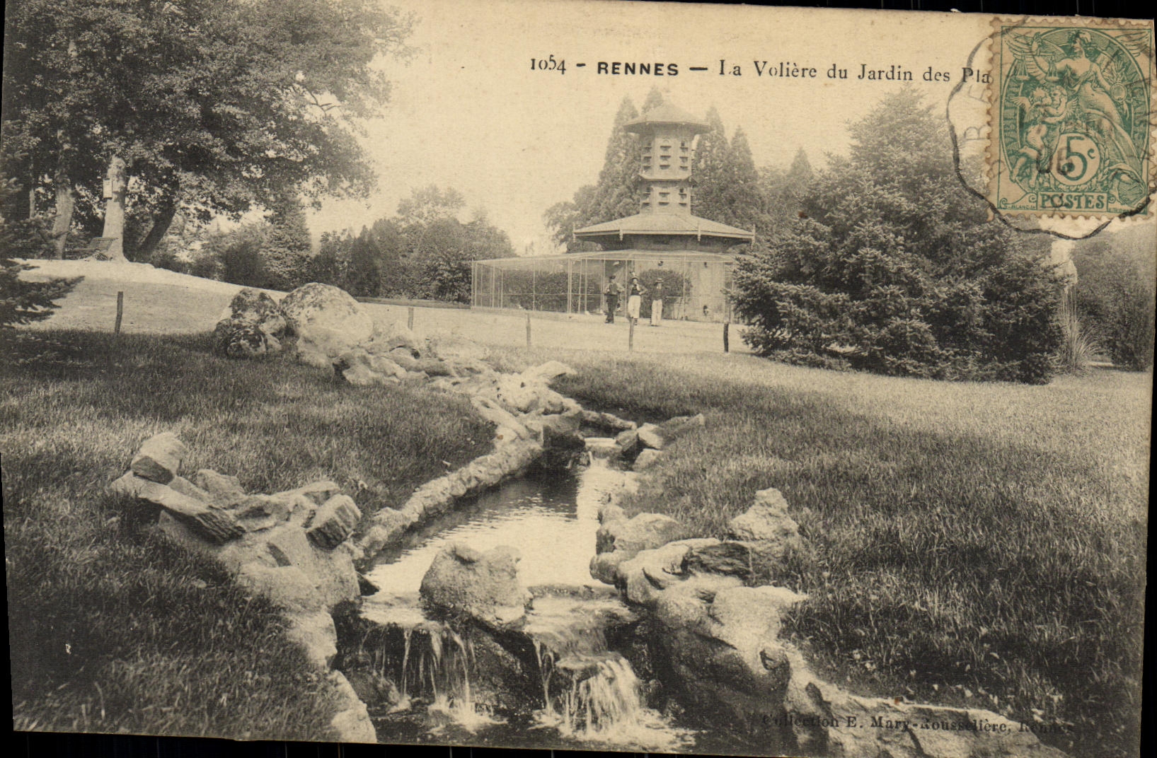 CPA Rennes La Voliere du Jardin des plantes