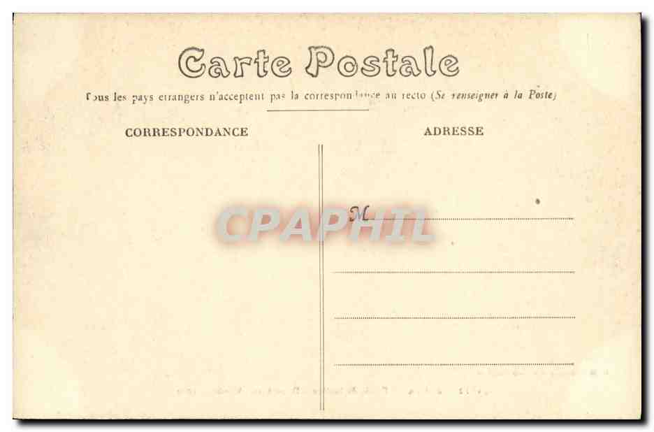 CPA Rennes Palais de Justice Deuxieme chambre civile — Rückseite