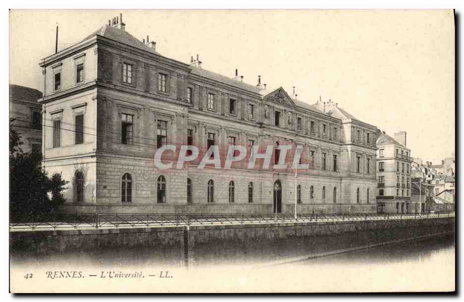 CPA Rennes L Universite