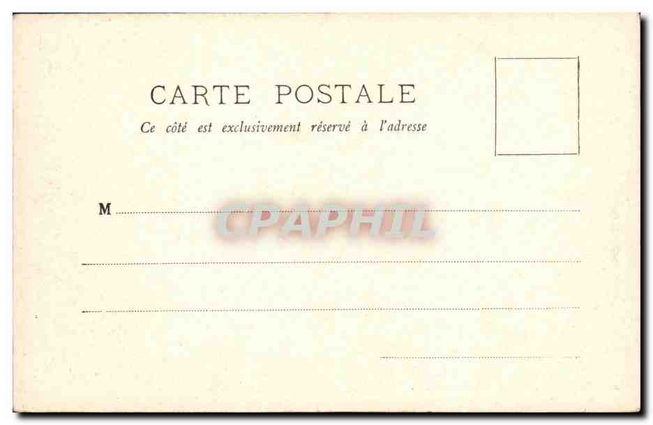 CPA Rennes L Universite — Rückseite
