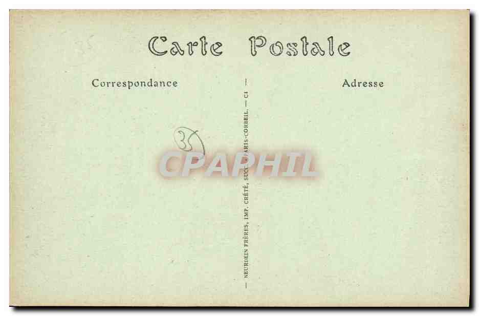 CPA Rennes Ancien Couvent des Carmelites Enfants Droguerie — Reverso