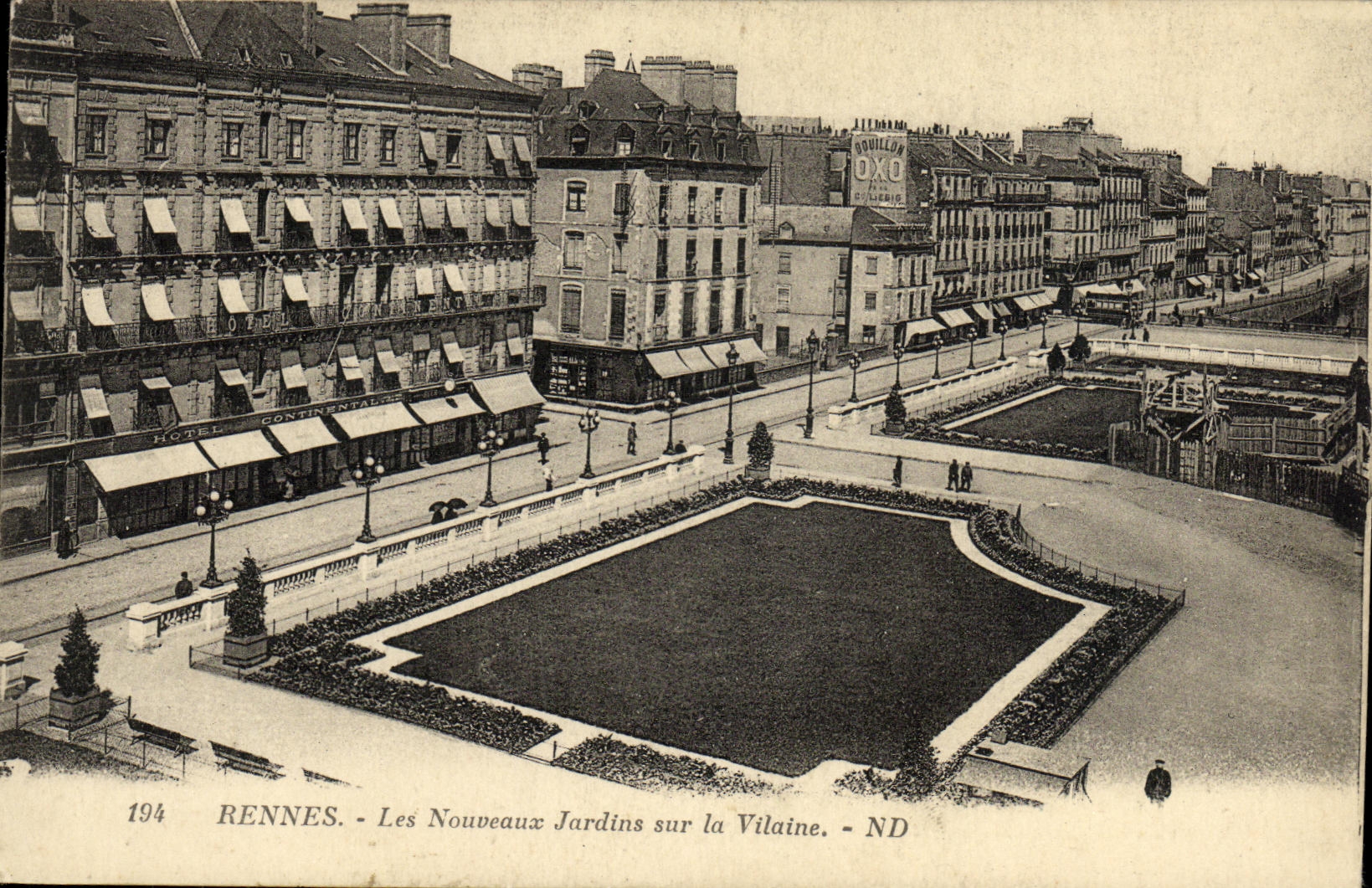 Rennes - Les Nouveaux Jardins sur la Vilaine — ND, n°194