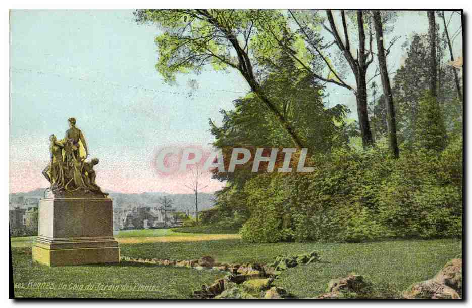 Rennes, Un Coin du Jardin des Plantes — Éditeur : G. Chou