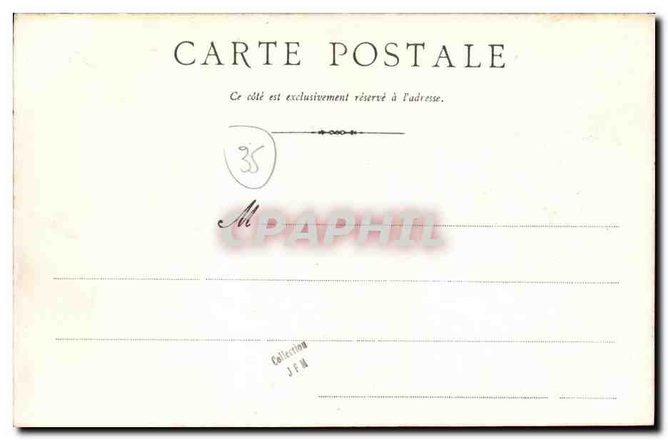 CPA Rennes Porte Mordelaise carte precurseur  — Rückseite