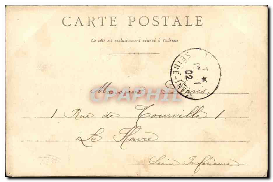 Caserne St-Georges — Rennes — éditeur 'Spmities' — Rückseite