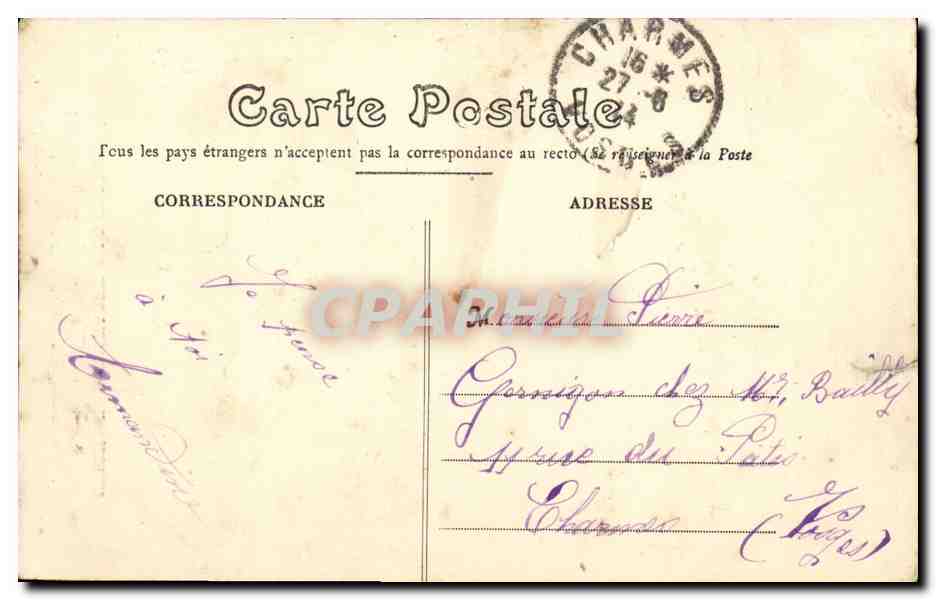 CPA Union De La Bretagne A La France Rennes Militaria — Rückseite
