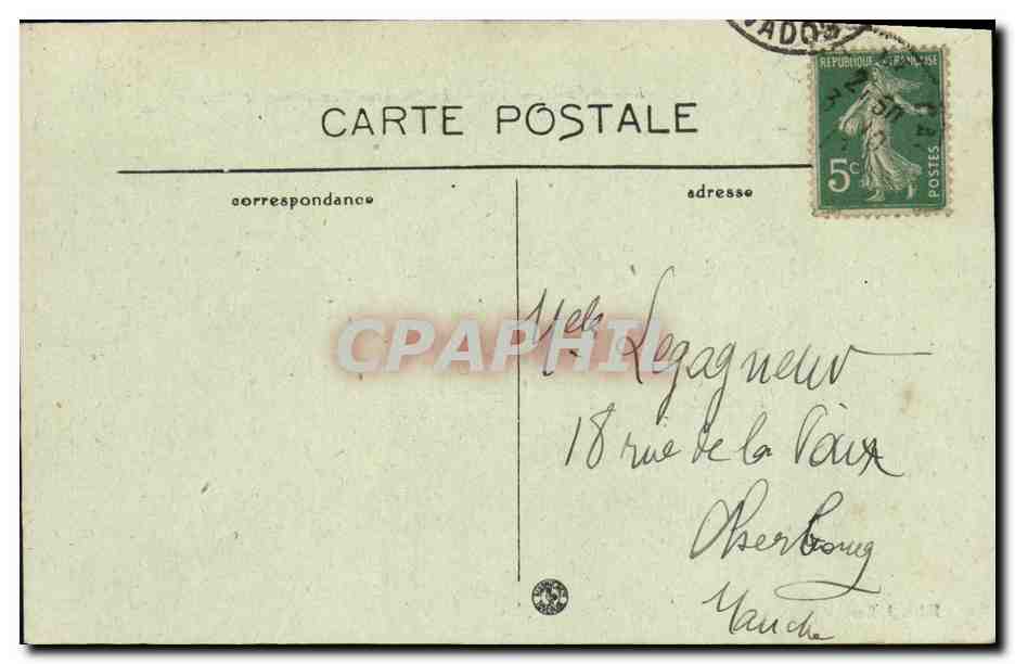 Rennes (I.-et-V.) — Le Nouveau Pensionnat St-Vincent — Edit. J. Sorel - Rennes — Rückseite