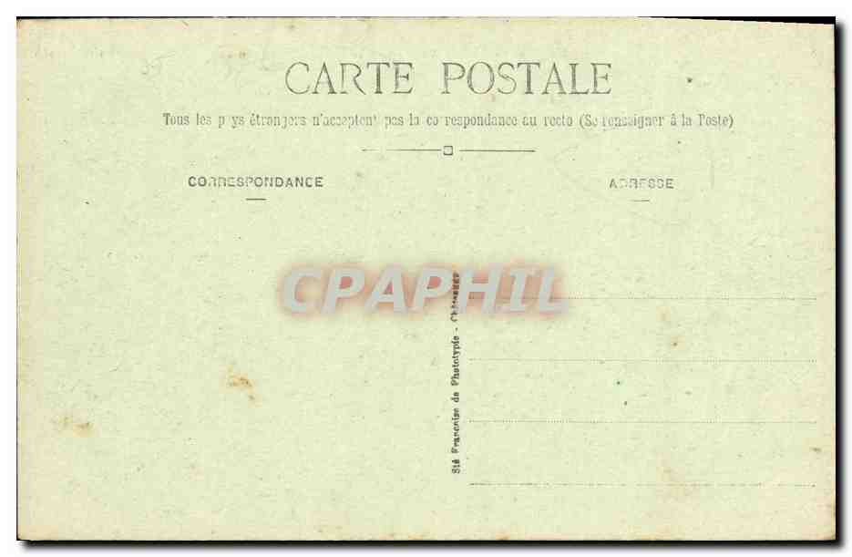 Rennes — Faculty of Letters — Temporary Military Hospital No. 5 — Back