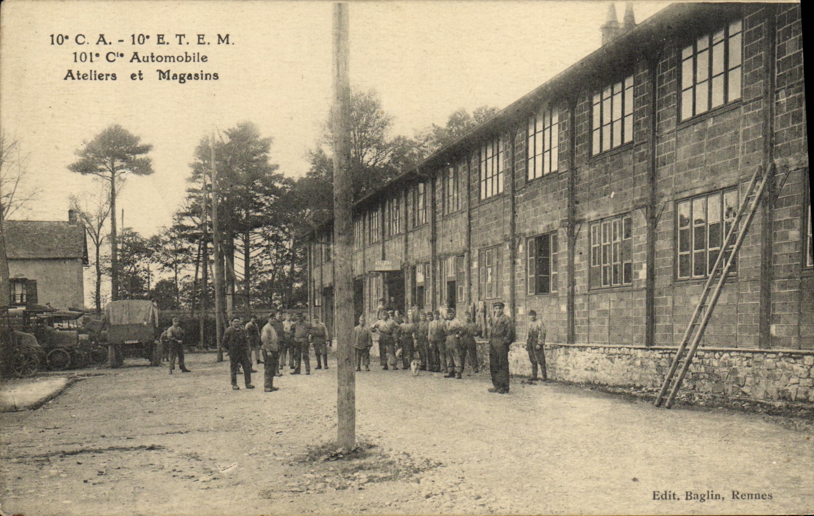 10° C.A. - 10° E.T.E.M. - 101° C. Automóvil - Talleres y Tiendas — Edit. Baglin, Rennes
