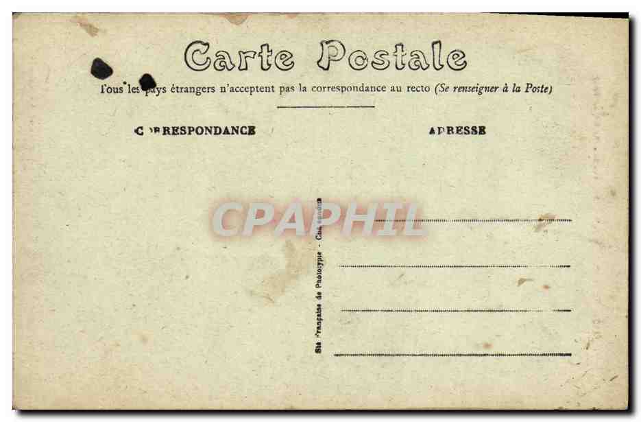 CPA Rennes L Eglise St Germain Portail et Tour — Rückseite