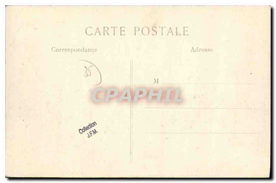 Prisonniers allemands travaillant aux environs de Rennes — La Guerre de 1914 — L. C. H. Paris, n° 195 — Reverso