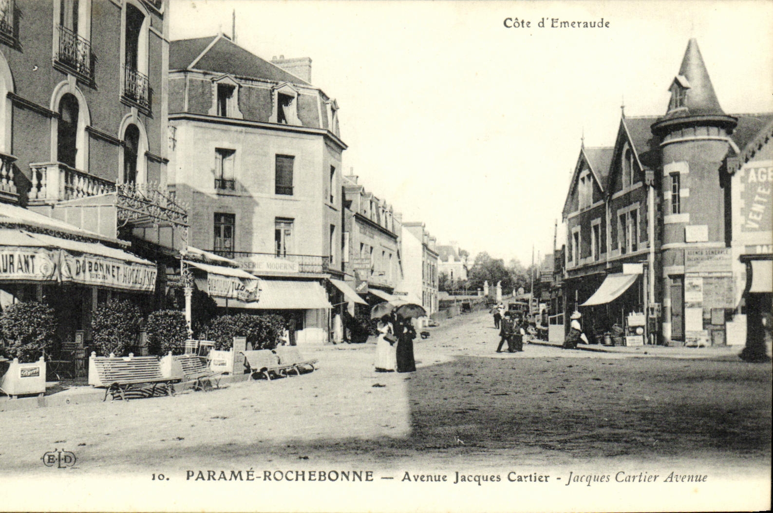 CPA Parame Rochebonne Avenue Jacques Cartier 