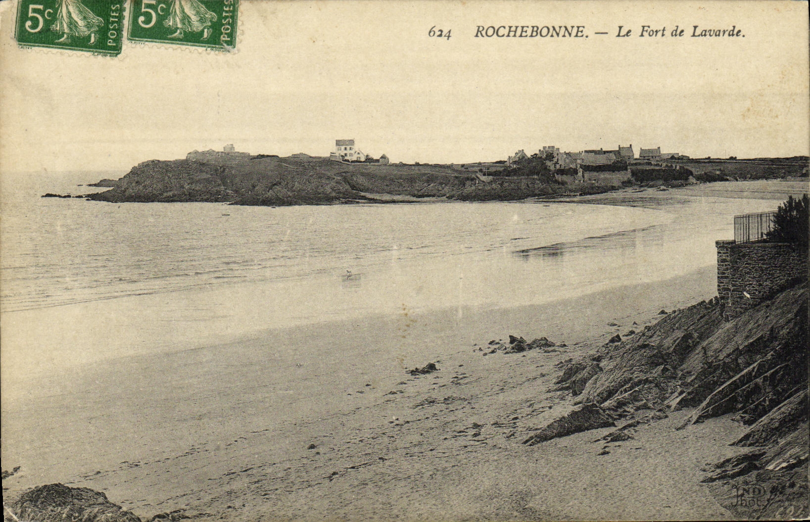ROCHEBONNE — Le Fort de Lavarde — IND. J. Boc