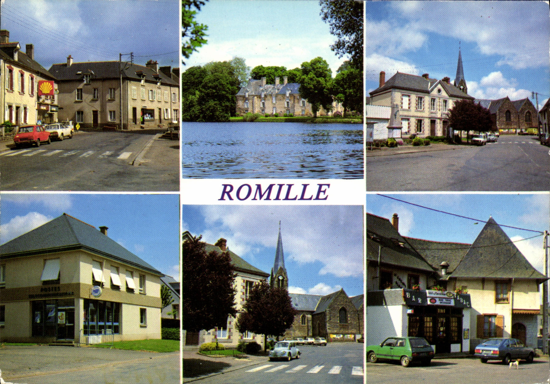 Romille — vue panoramique — Les Éditions du Gabier