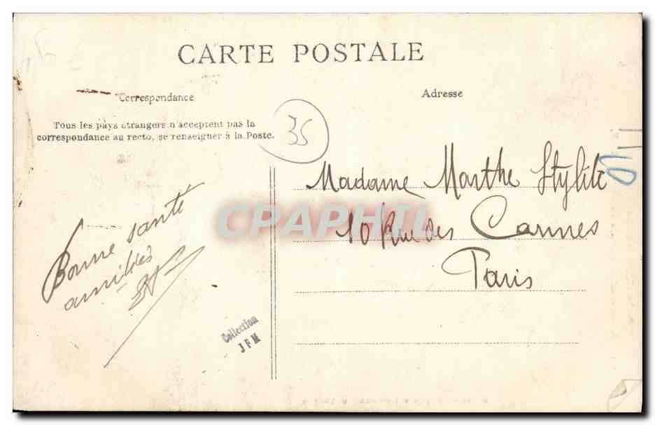 Côte d'Émeraude — L'Ermité au Repos — G. F. Éditeur — Rückseite