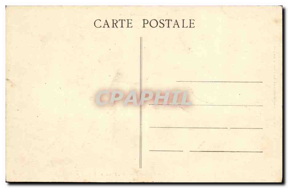 CPA Rotheneuf Les Rochers Sculptes Monsieur de Rotheneuf  — Back