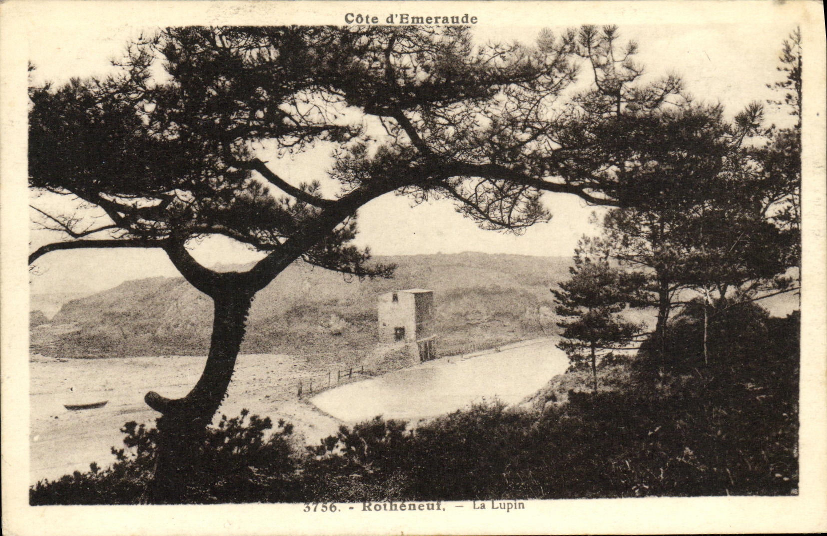 Côte d'Émeraude — Rothéneuf — La Lupin — Éditeur : 3756