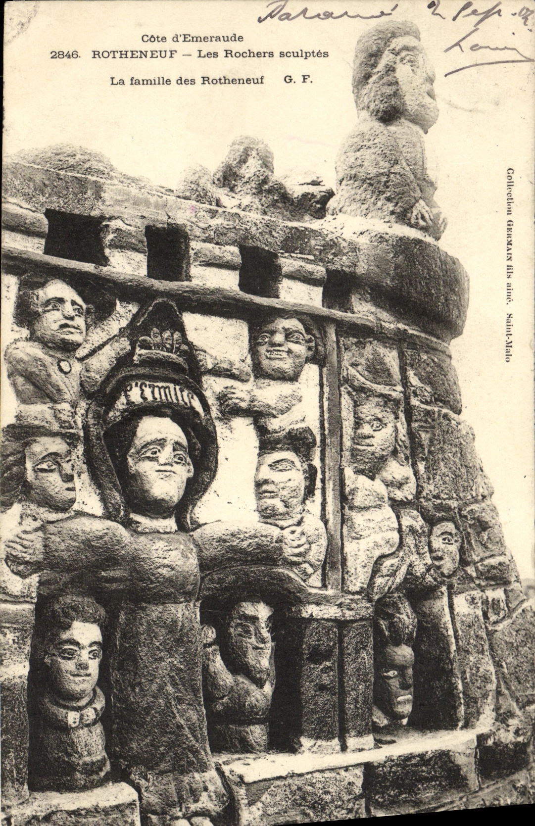 Côte d'Emeraude — Les Rochers sculptés — G.F. (n° 2846)