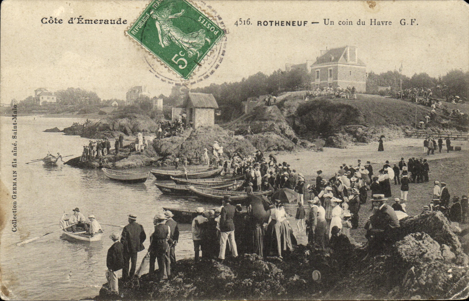Rothenneuf — Un coin du Havre G.F. — Collection GERMAIN fils âné Saint-Malo