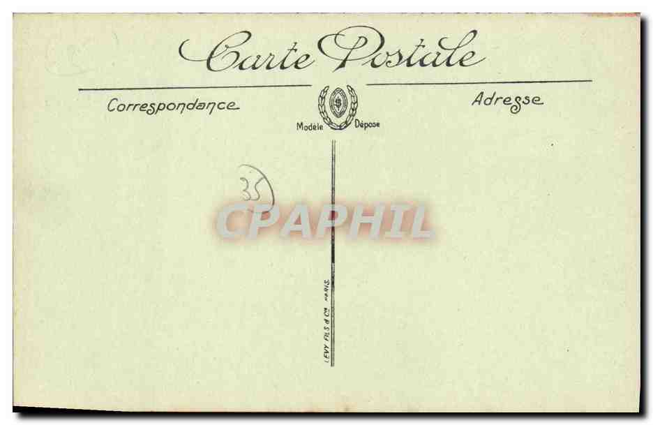CPA Rotheneuf Ancienne Gentilhommiere ou naquit Jacques Cartier — Back