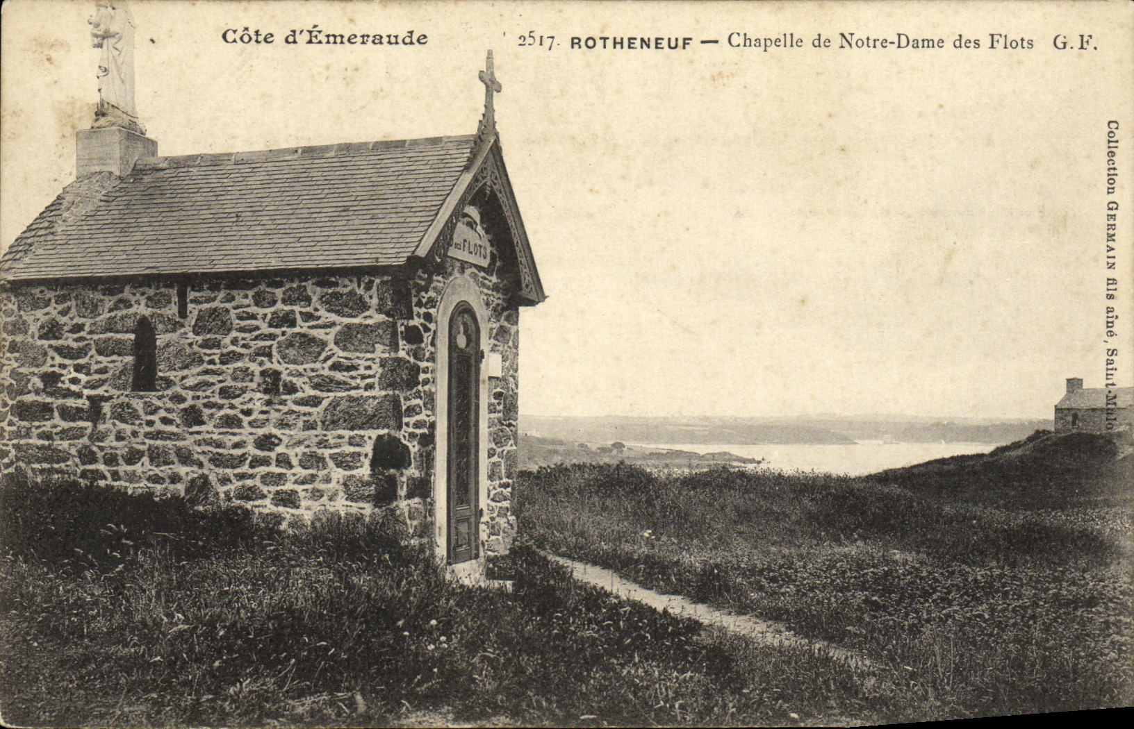 CPA Rotheneuf Chapelle de Notre Dame Des Flots