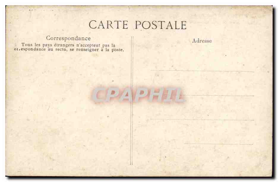 CPA Rotheneuf Rochers Sculptes Le colonel de Villebois Mareuil — Back