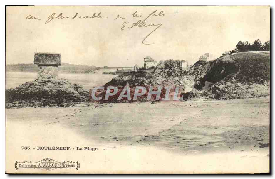 CPA Rotheneuf La Plage