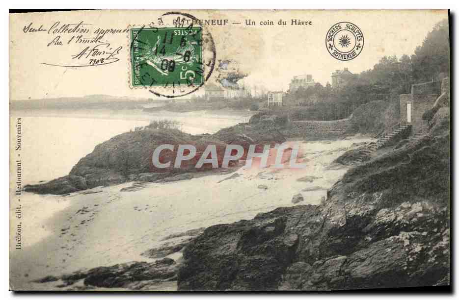 CPA Rotheneuf Un Coin du Havre