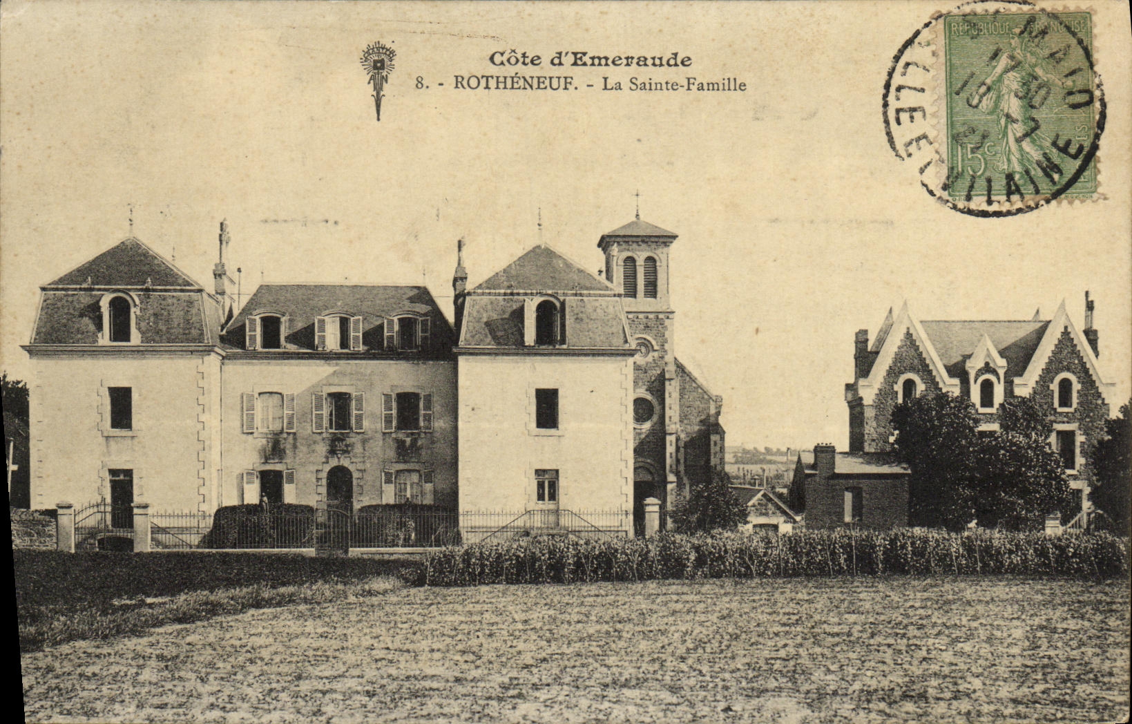 Rothéneuf - La Sainte-Famille — Côte d’Émeraude, série 8 — éditeur Côte d’Émeraude