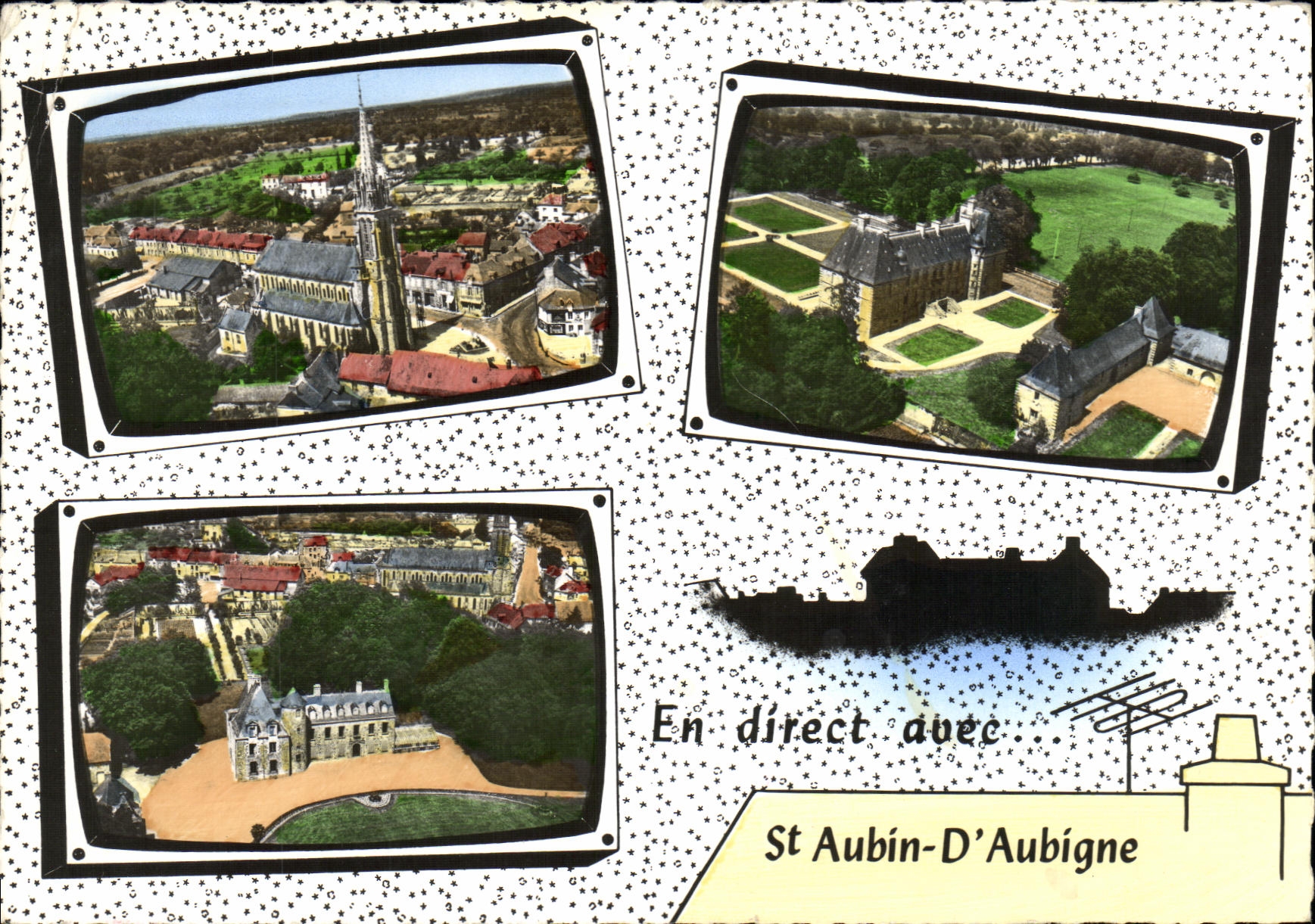 St Aubin-D'Aubigne — vue panoramique — Édition LAPLE