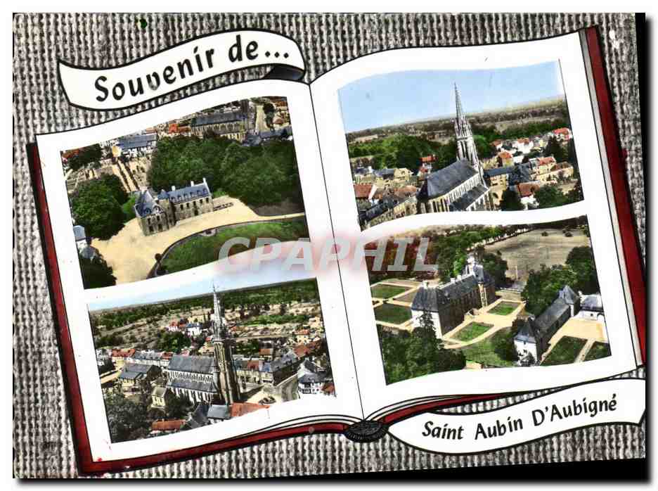 Saint Aubin D'Aubigné — Vue générale — Édition LATE (Saine)