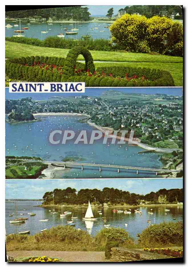 Saint-Briac — vue du port, du pont du Frémur et du paysage — Les Éditions du Gabier