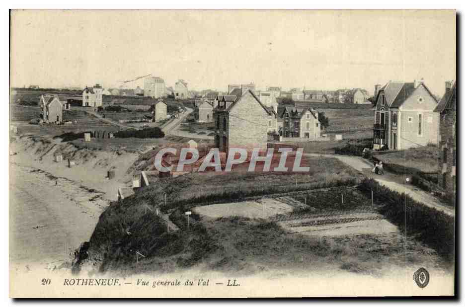CPA Rotheneuf Vue Generale du Val