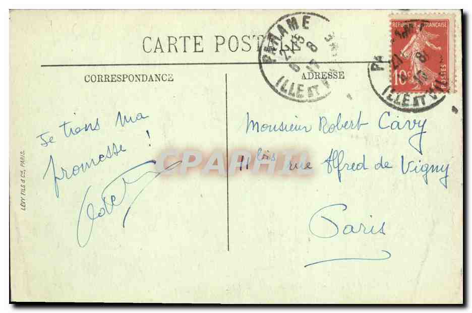 CPA Rotheneuf Vue Generale du Val — Rückseite