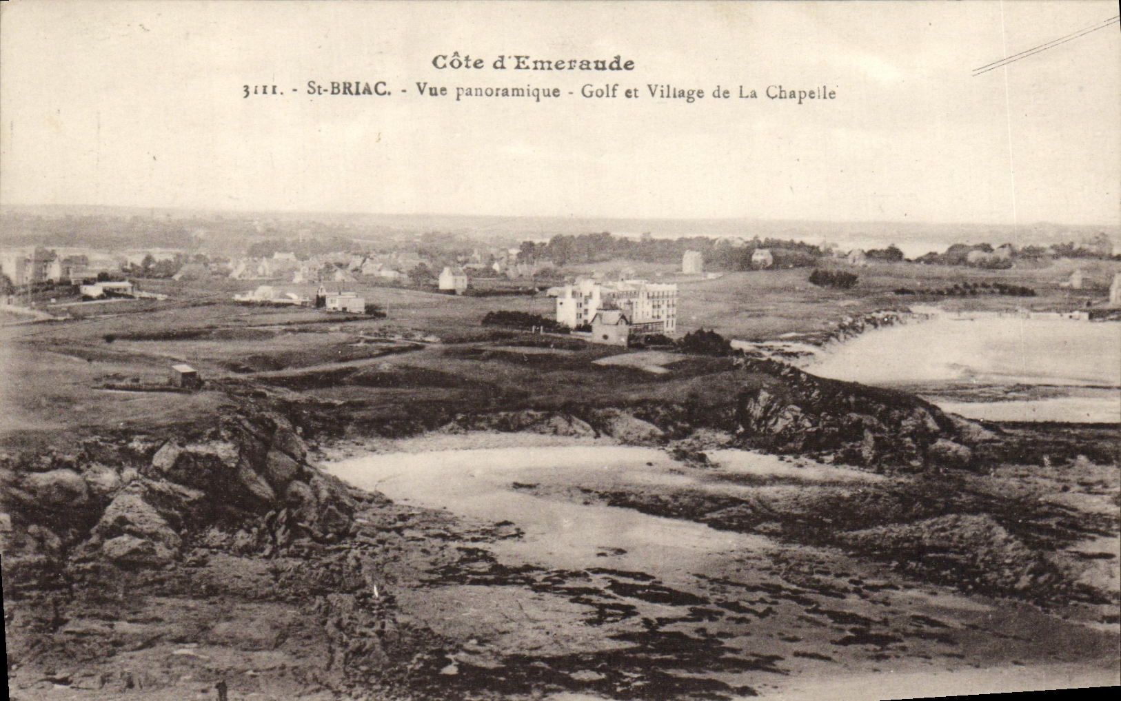 CPA Saint Briac Vue Panoramique Golf et Viliage de la Chapelle