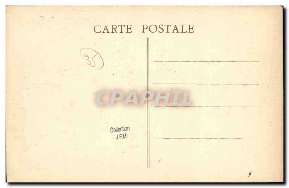 St-BRIAC — Le Clocher (classé), XVIe siècle — Édit. E. Poirot, St-Briac — Verso
